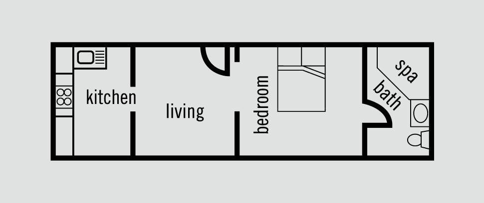 Ballarat Station Apartments Rum bild